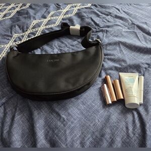 Lancome Black Bag with Makeup Set